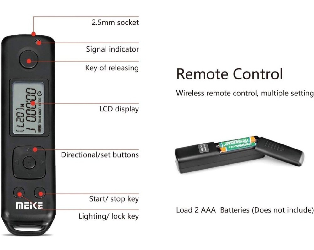 MEIKE MK-A7R IV Pro Remote Battery Grip With Vertical Shutter Function For Sony