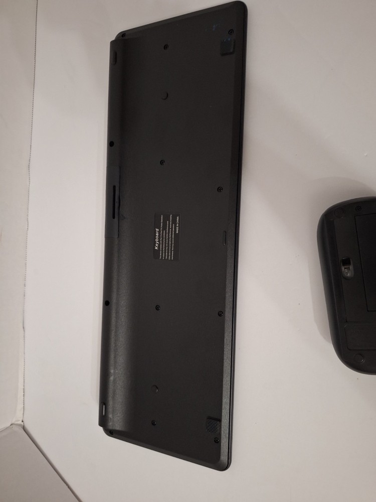 Wireless Gaming Keyboard and Mouse Slim Black Unbranded Computer Gaming Keyboard