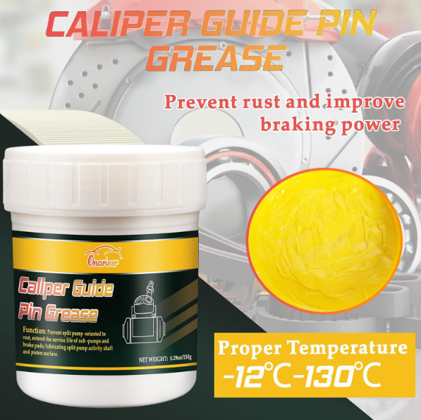 Brake Guide Pin Grease 5.29oz, High-Performance Brake Caliper Grease for Car
