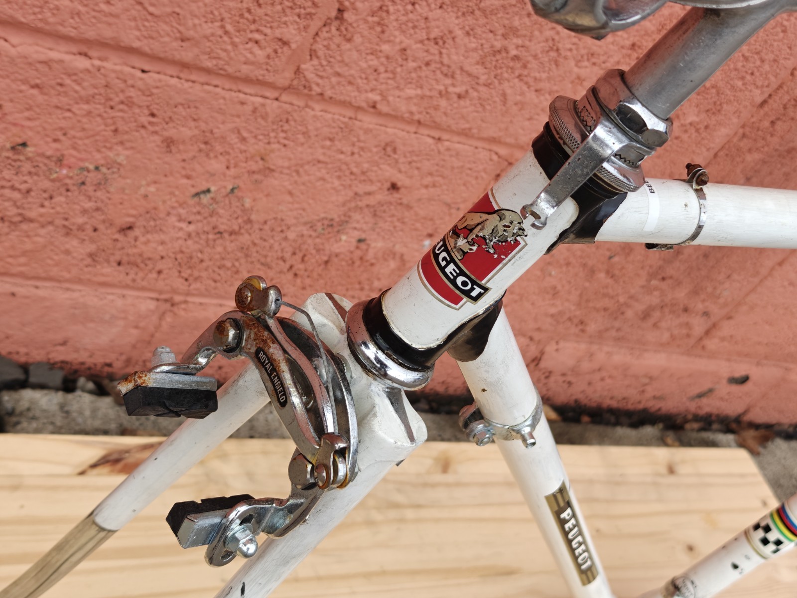 Peugeot PX-10 Vintage Bicycle Frame / Partial Bicycle 54/55cm