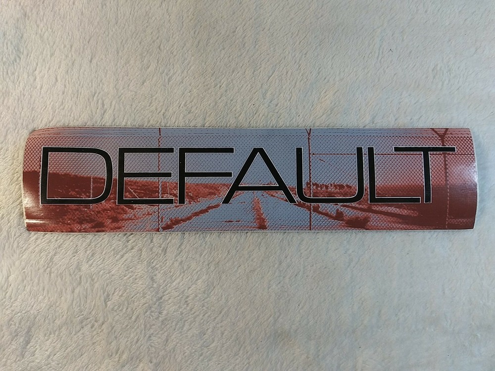 Default The Fallout Promo Sticker 2001 RARE