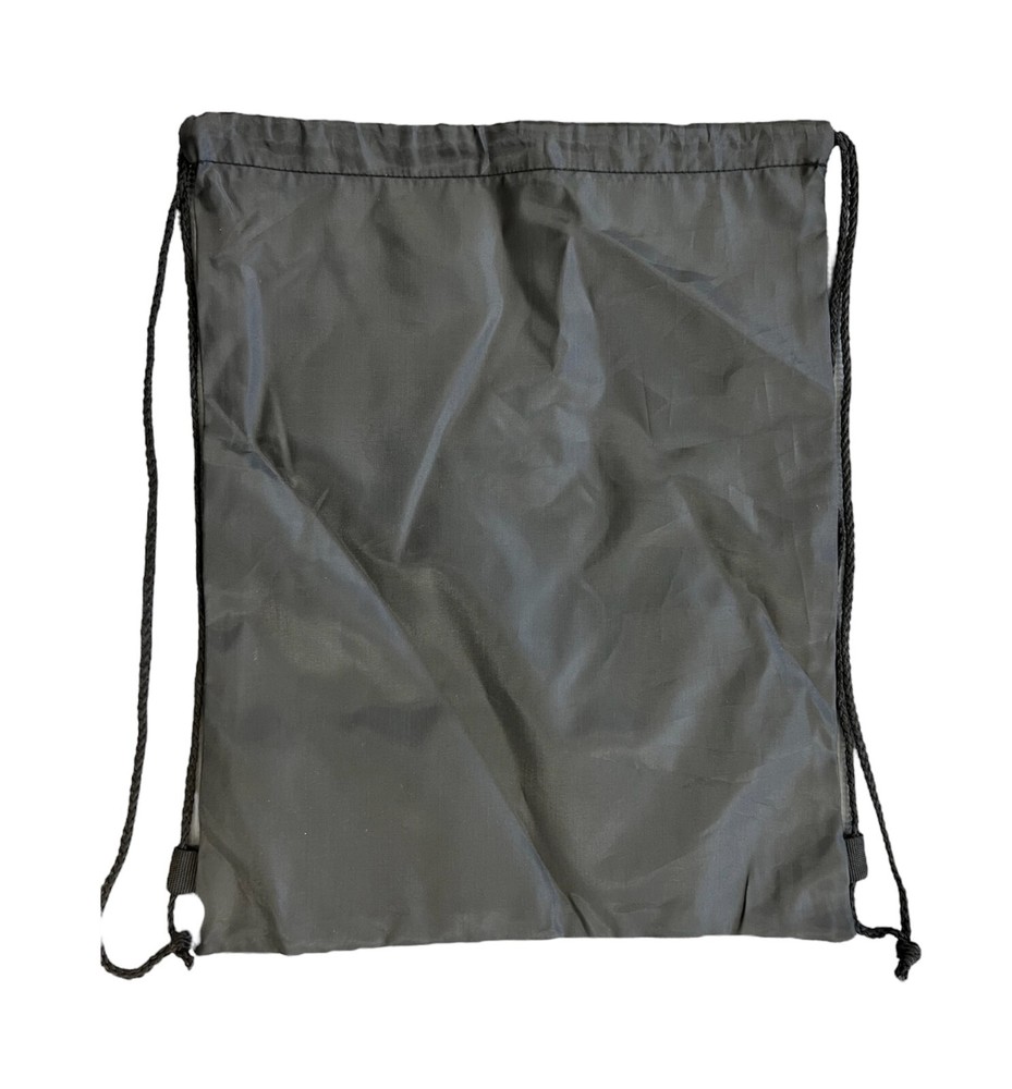 VANS BLACK AND WHITE CHECKERED DRAWSTRING BACKPACK BAG