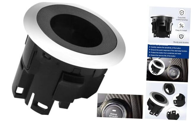 Engine Ignition Switch Start-Stop Button Ring Fit for Nissan Altima 2013-2018
