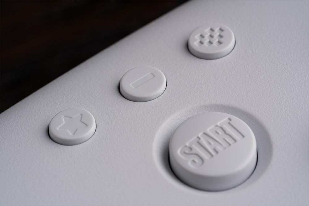 8BitDo 64 Bluetooth Controller for Analogue 3D, Switch, Switch 2, White