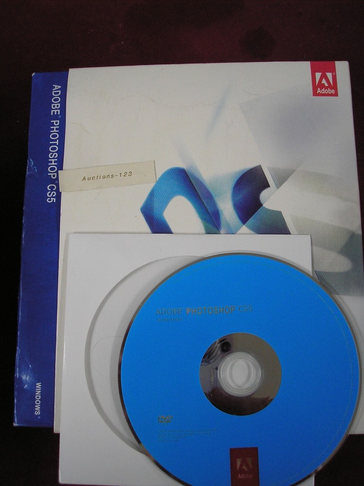 Adobe Photoshop CS5 64 & 32 bit for Windows Full Retail Version