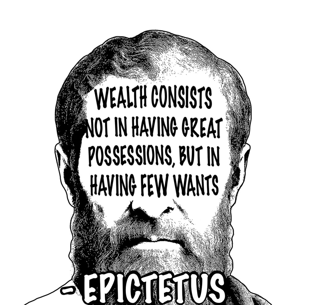 Epictetus Quote Sticker Collection