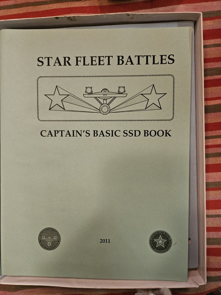 Star Fleet Battles:captains Edition Basic Set