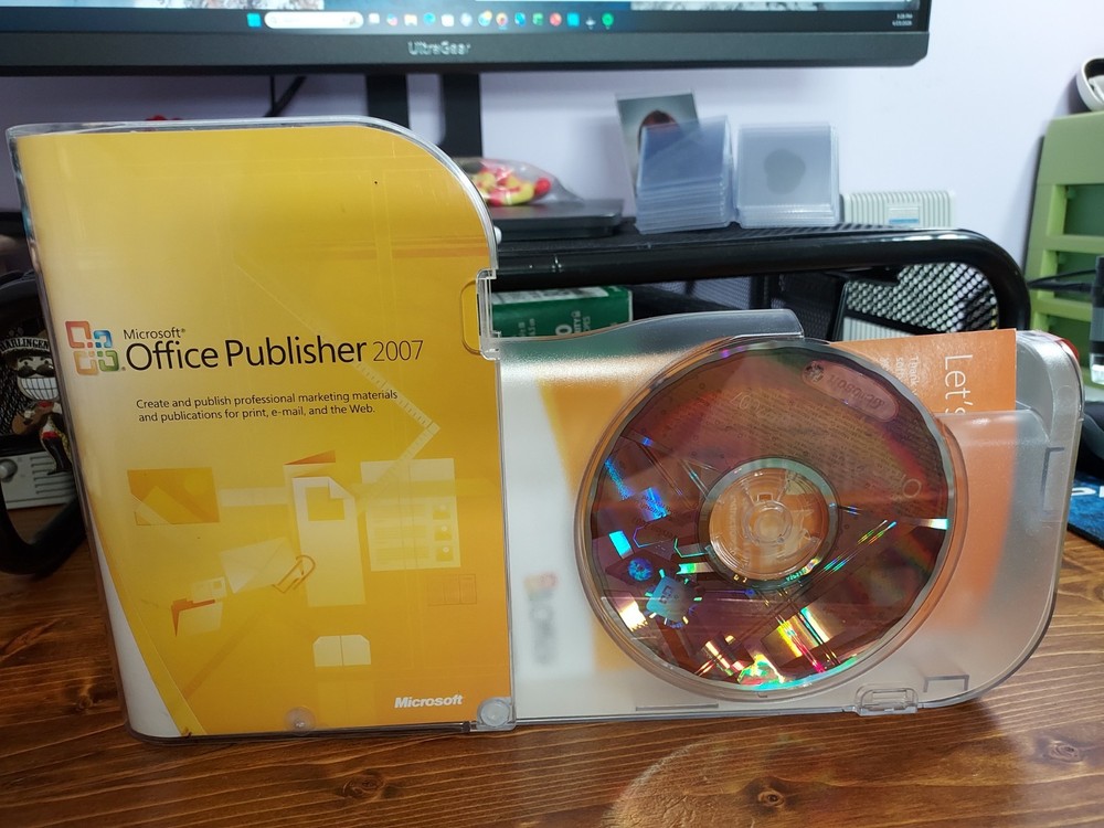 Microsoft Office Publisher 2007 PC CD-ROM Windows XP Vista / Windows Server 2003