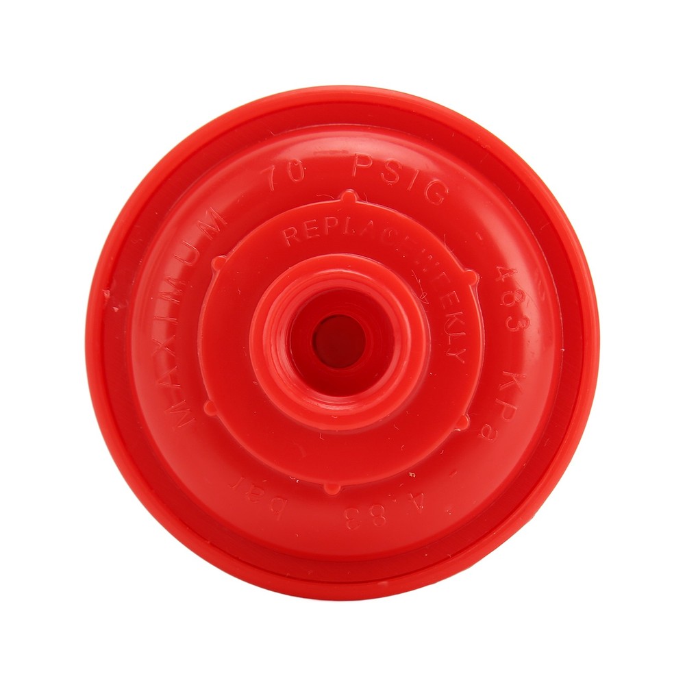 10PCS Disposable Spray Filter Red Wear Resistant 1/4in Thread Plastic