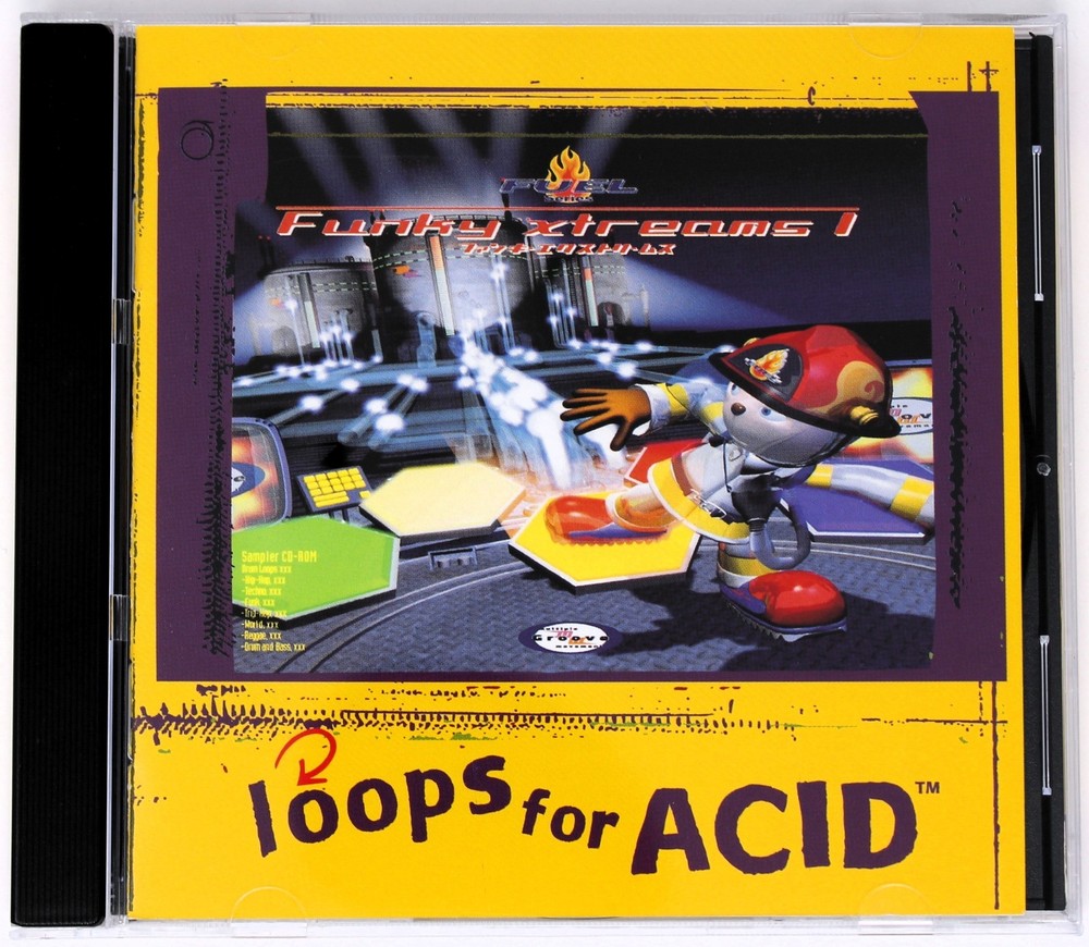 Sonic Foundry Funky Xtreams 1 Loops For Acid Sample/Sound Library/Sampling CD