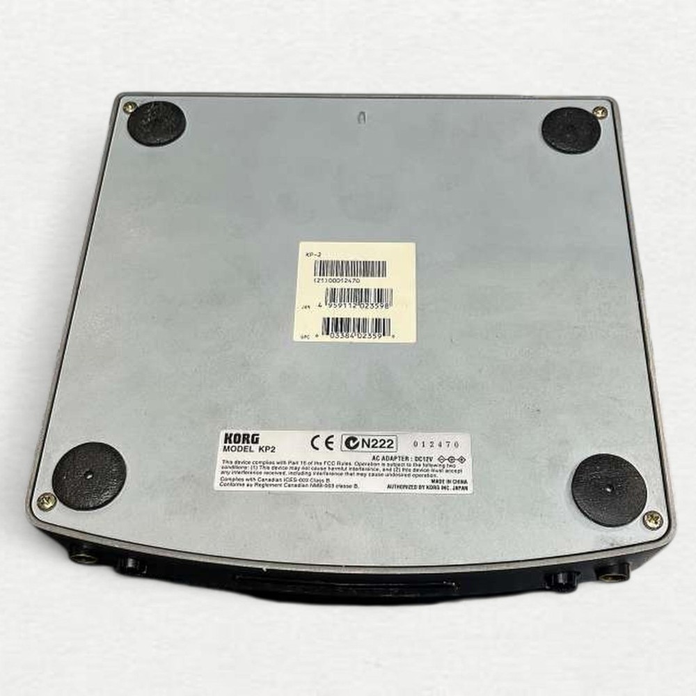 Korg KP2 KP-2 Kaoss Pad Dynamic Effects Controller Sampler w/ AC Adapter Box