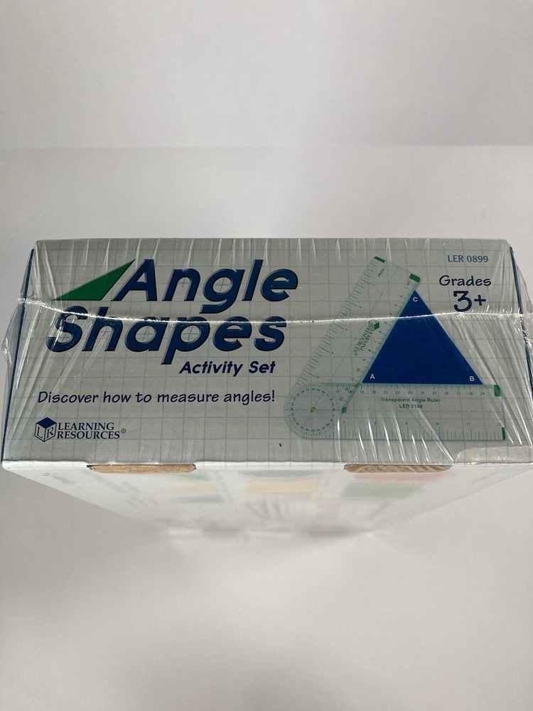 Learning Resources "Angle Shapes Activity Set" Math Geometry Shapes Toy