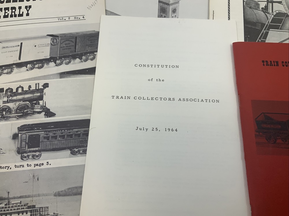 Train Collectors Quarterly lot