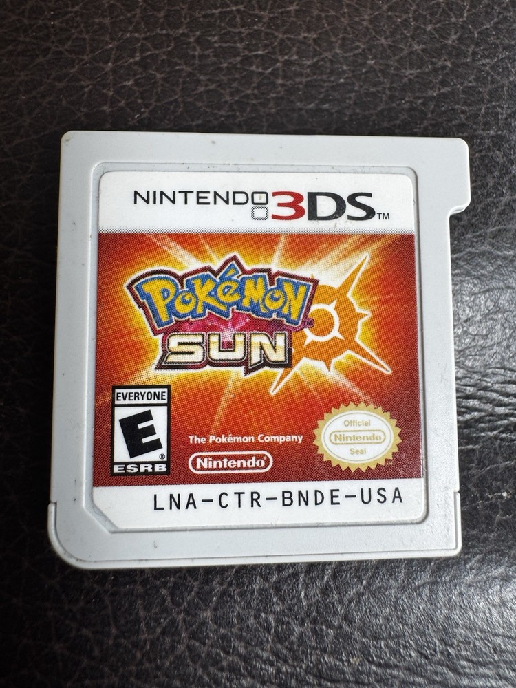 Pokémon Sun Nintendo 3DS Game