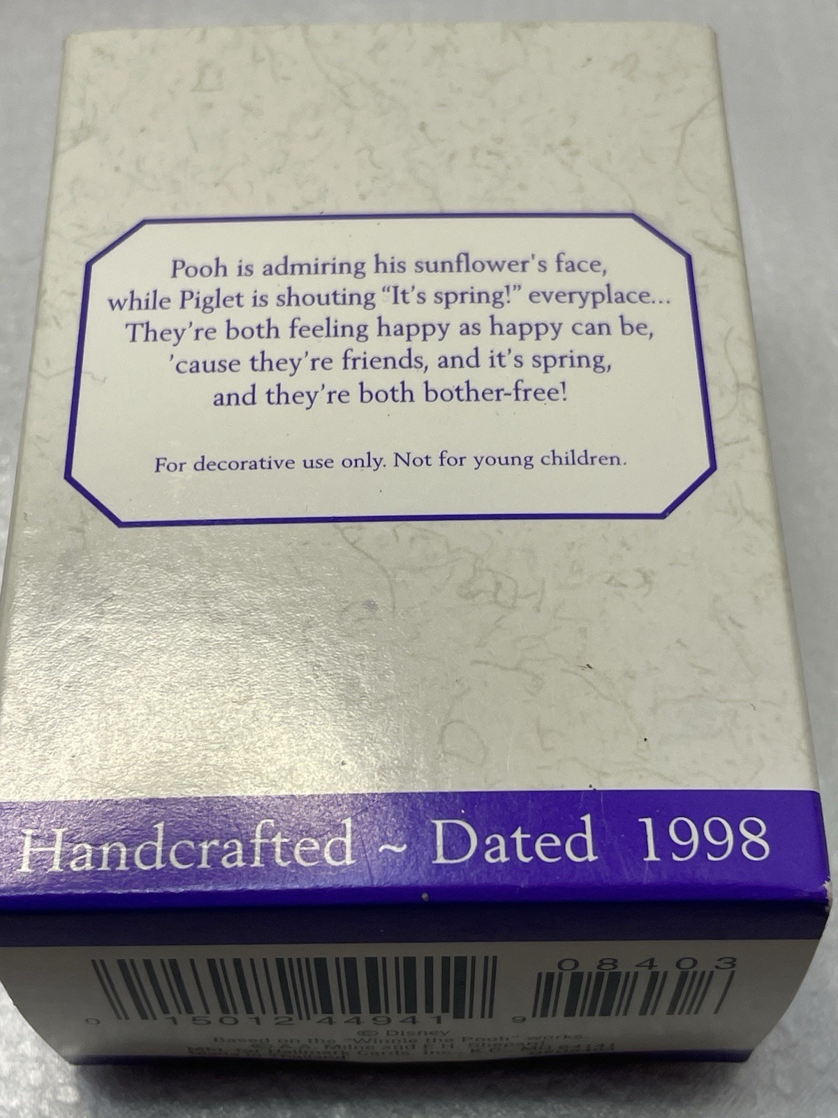 Hallmark Easter Spring Keepsake Disney WINNIE THE POOH PIGLET TIGGER Ornaments