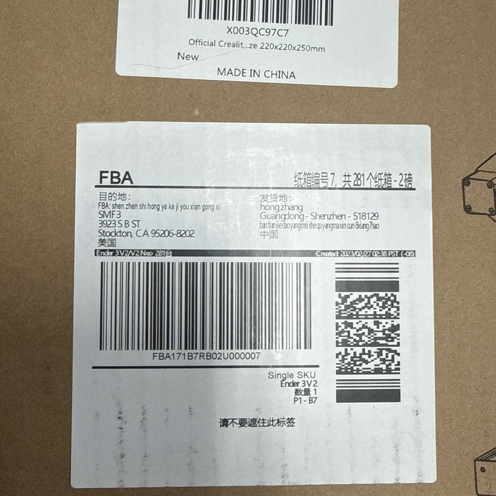 3D Printer, Creality Official Ender 3 V2 Upgraded 3D Printer Integrated...