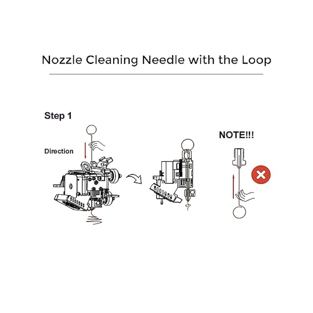 8-Size 3D Printer Nozzle Set with Cleaning Tools