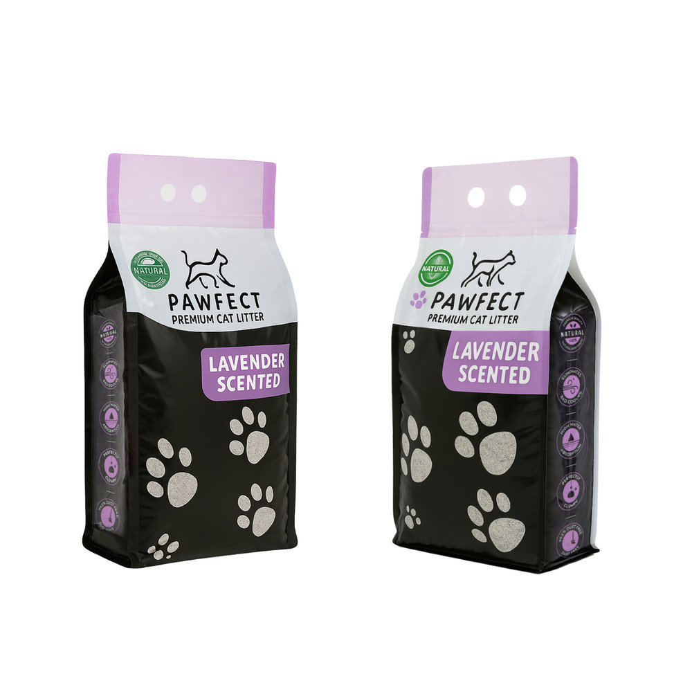 Lavender Scented Clumping Cat Litter – Dust-Free, Odor Control, Multi-Cat