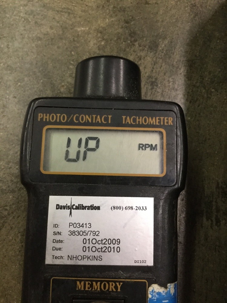 Extech Microprocessor Photo/ Contact Tachometer