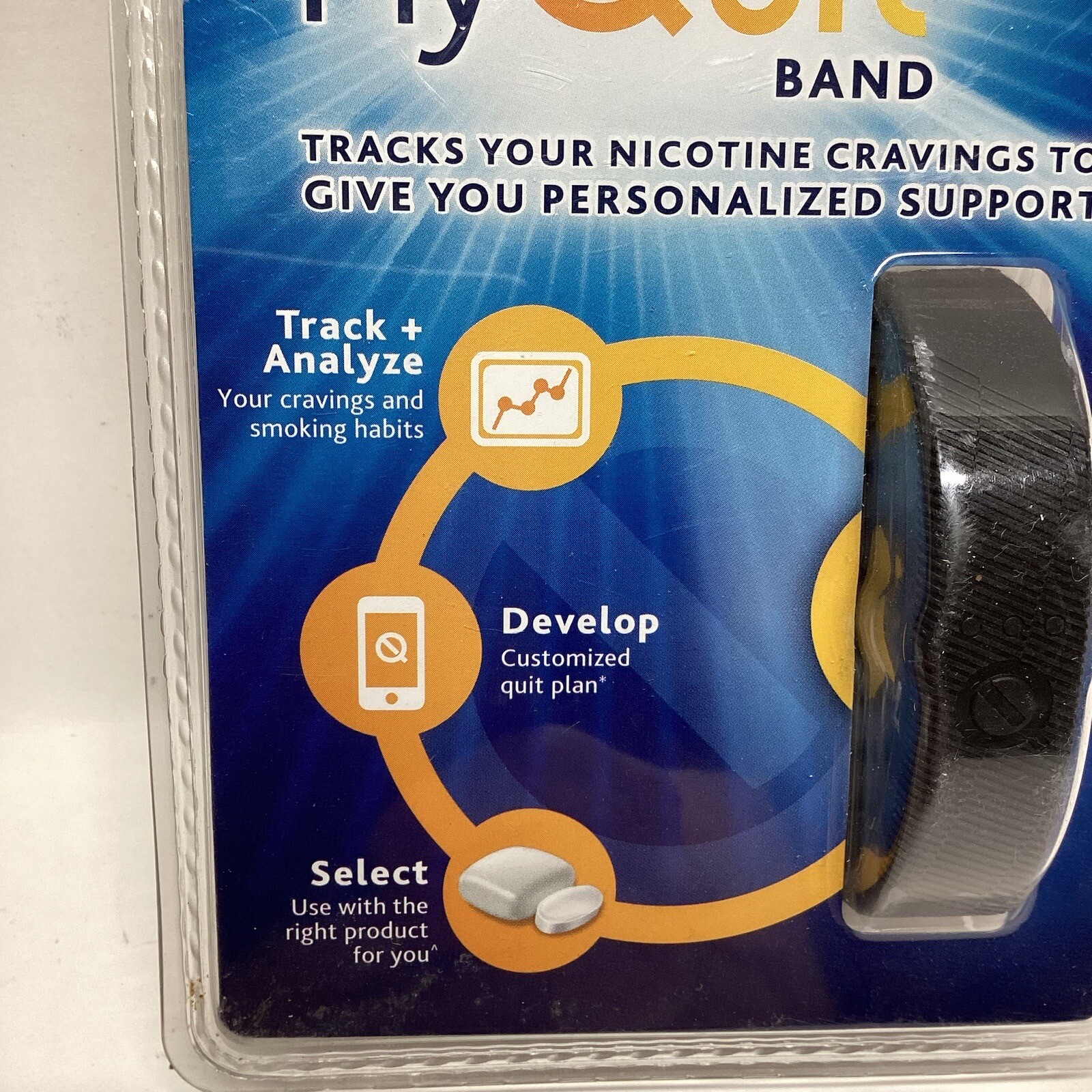 New My Quit Band- Track Your Nicotine & Analyze New