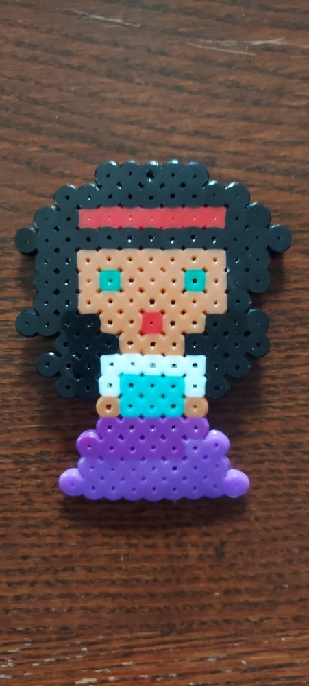 Handmade Perler Bead Keychains