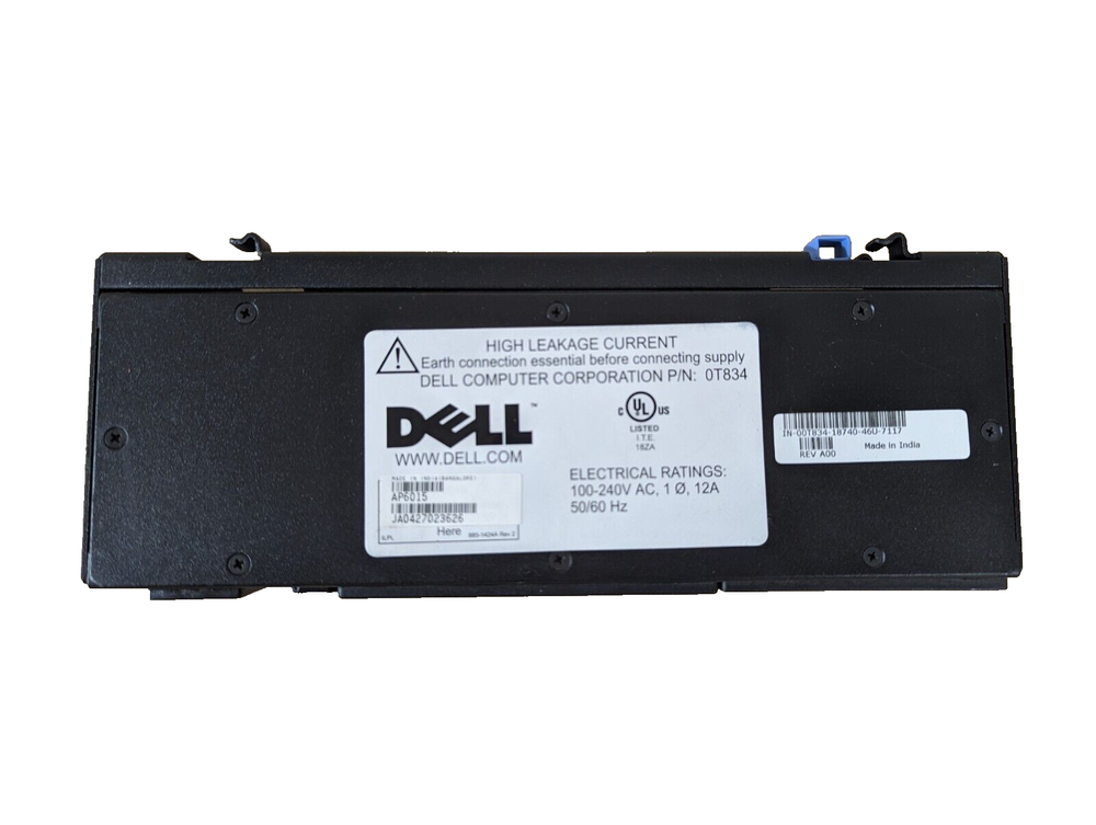 DELL AP6015 Basic Rack Power Distribution Unit 1 Input 8 Outputs w/ 1 Cord