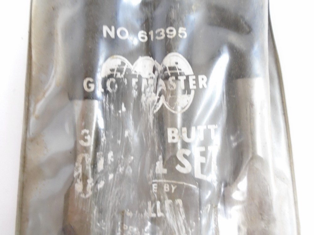 Globemaster 3 Piece Butt Chisel Set no. 61395 1/2" 3/4" 1"