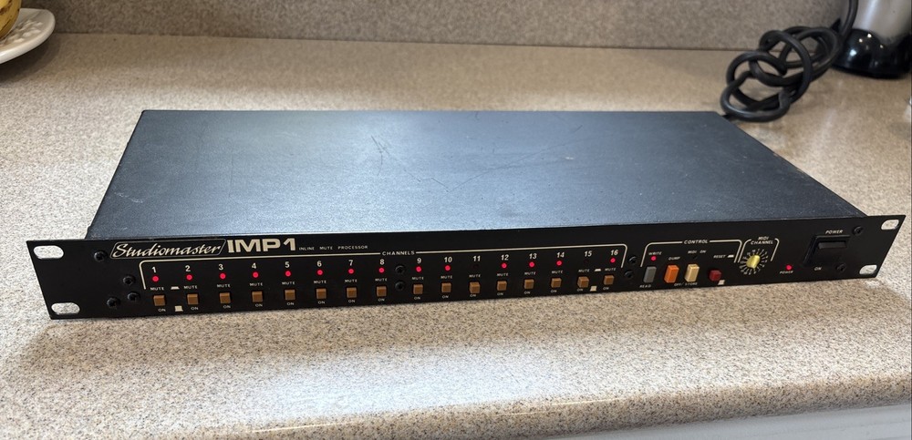 Studiomaster IMP 1 Inline Mute Professional Processor