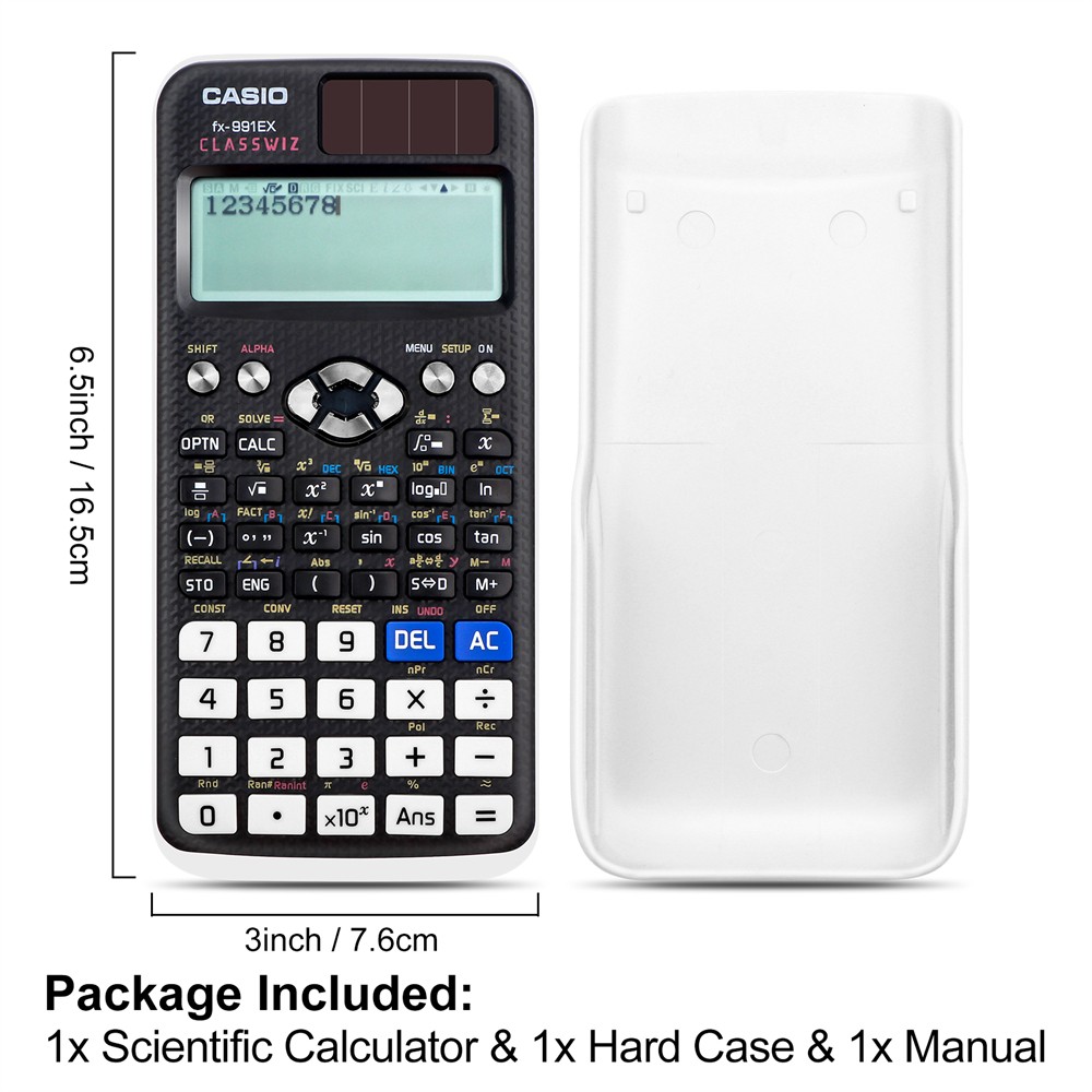 FX991EX Advanced Multi-function Scientific Calculator for School Work Office