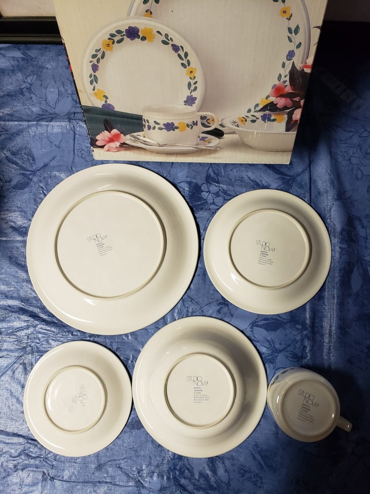 Studio Nova NAPOLI GARDEN STONEWARE 5PC IN BOX