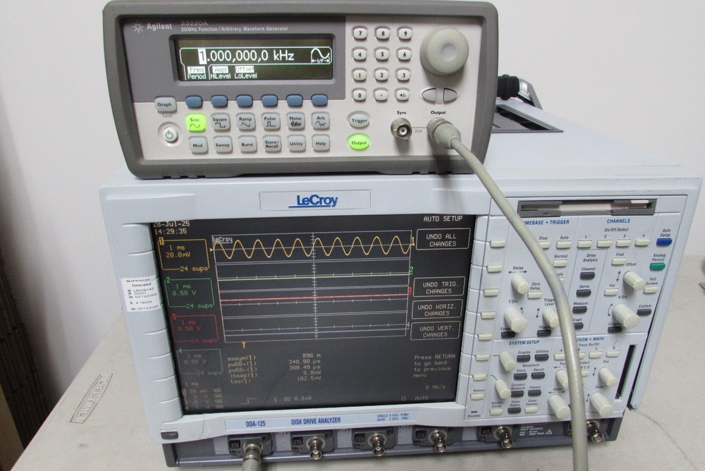 LeCroy DDA-125 Disk Drive Analyzer Digital Oscilloscope