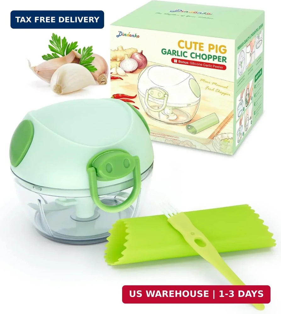 Multifunctional Vegetable Chopper & Manual Food Processor - Kitchen Gadgets with