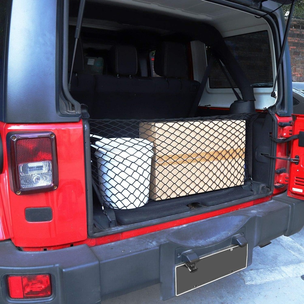 40 x 18-inch Universal Mesh Envelope Trunk Cargo Elastic Mesh