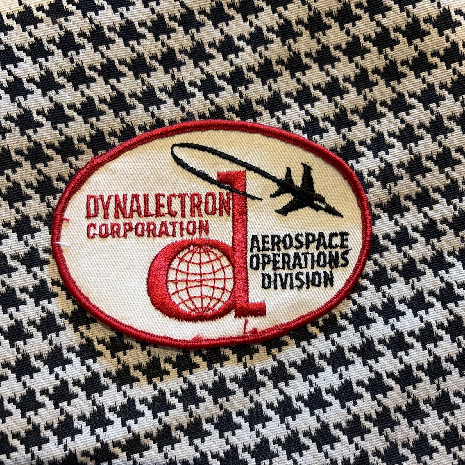 VTG DynCrop/Dynalectron Corporation Aerospace Operations Patch Sew On Airplane