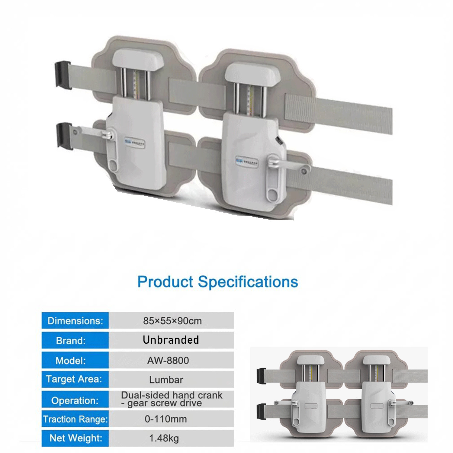 Used Lumbar Traction Device,Spinal Decompression Devices lumbar decompression