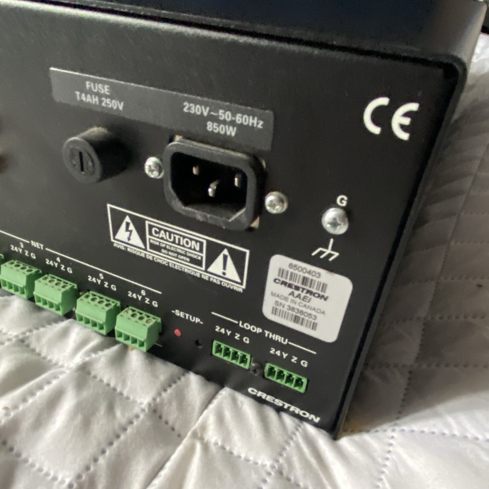 Crestron AAE1 Adagio Audio Expander, Untested, No PSU, Unit only