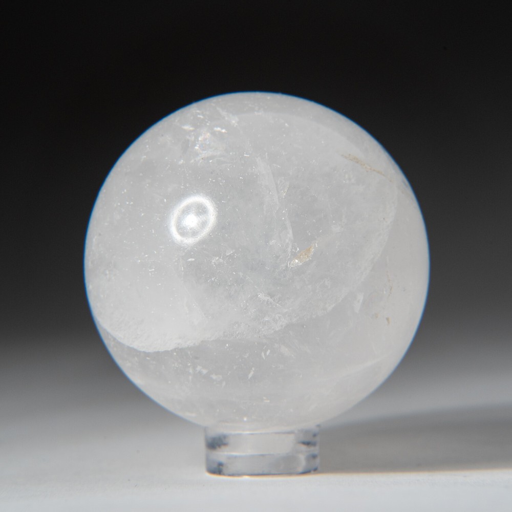 Genuine Polished Clear Quartz (2") Sphere