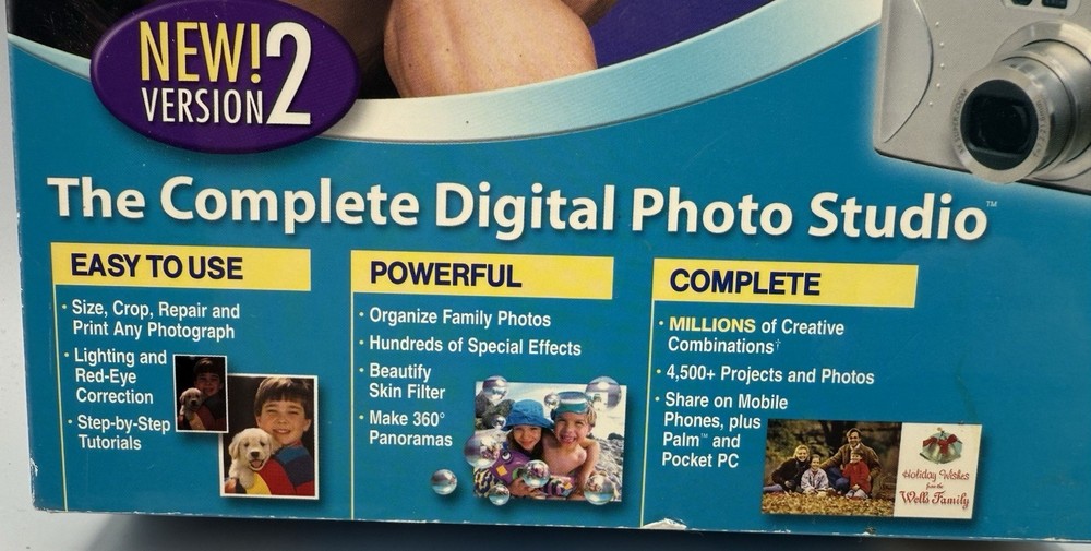 Nova Photo Explosion Deluxe Version 2 Windows XP, 2000 ME 98 Photo Edit Software