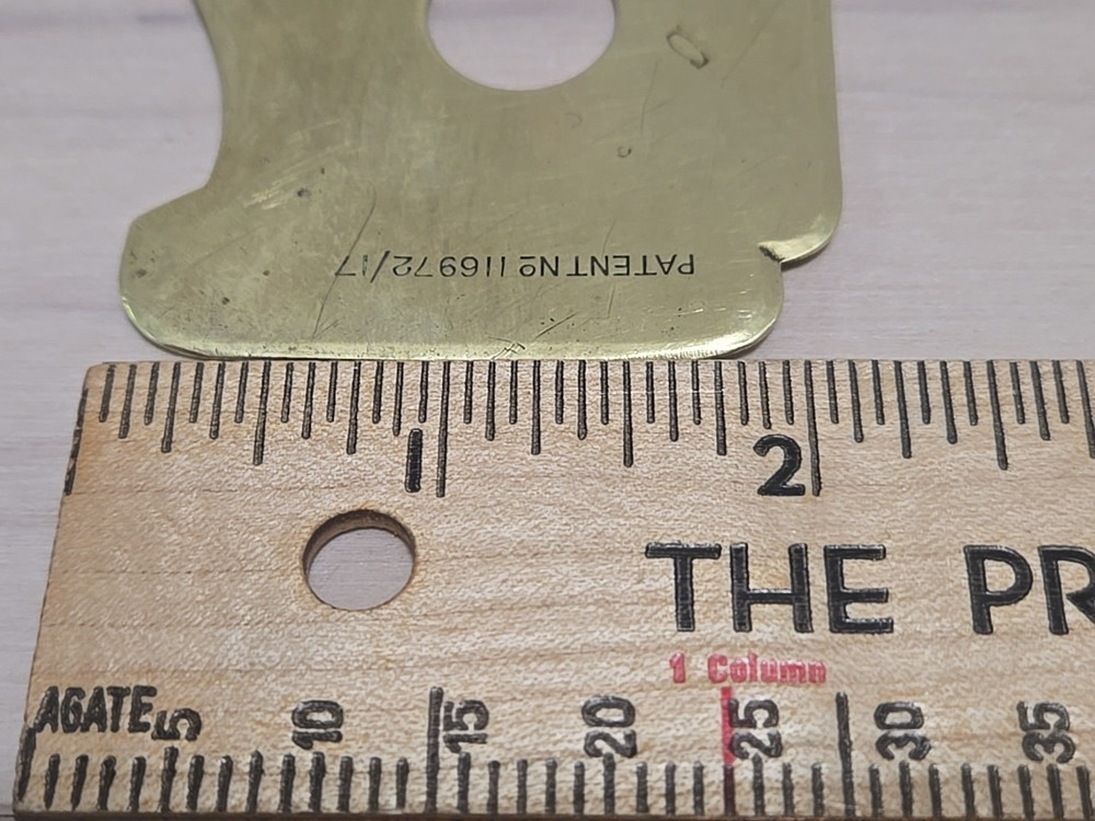 Military Brass Button Cleaning Stick