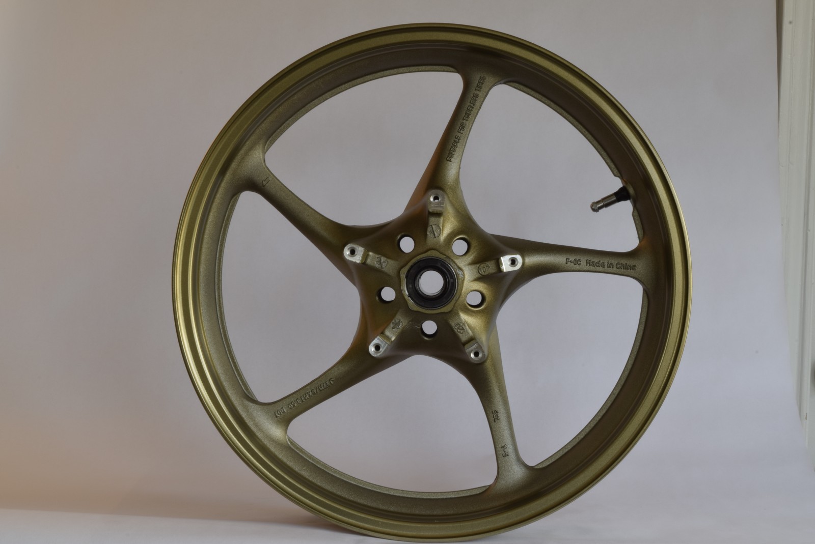 NEW GLOSS BRONZE Front Wheel Yamaha 2004-2012 R1, 03-12 R6, 06-09 R6S & FZ1 Rim