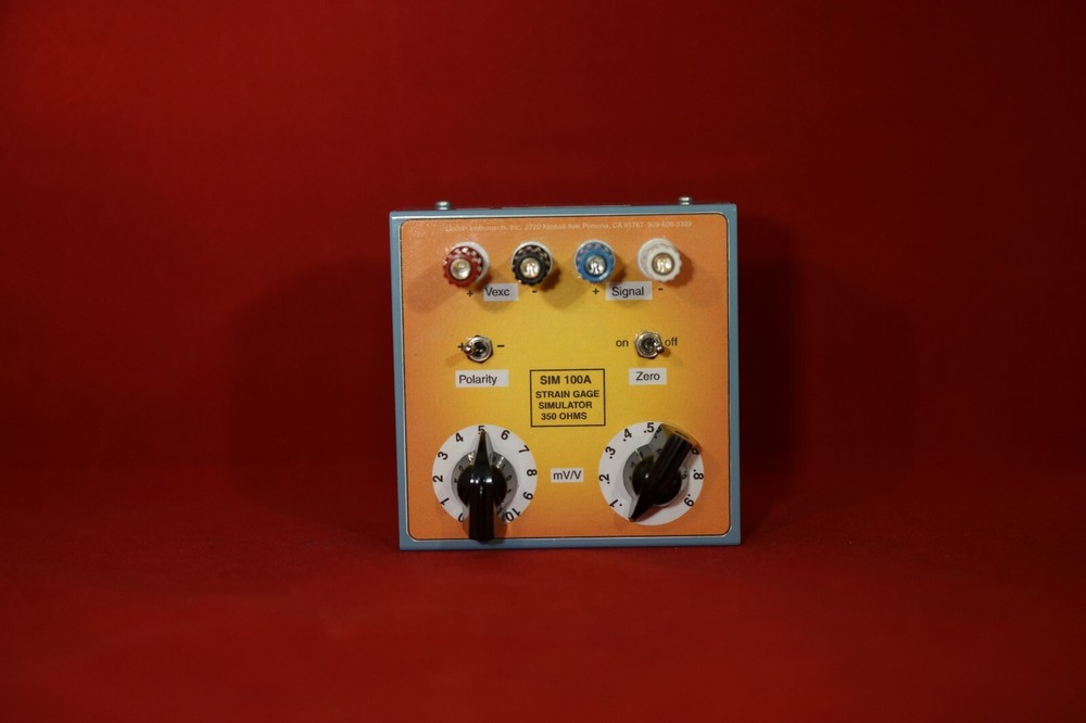 Lincoln Instruments SIM-100 Precision Strain Gage Transducer Simulator
