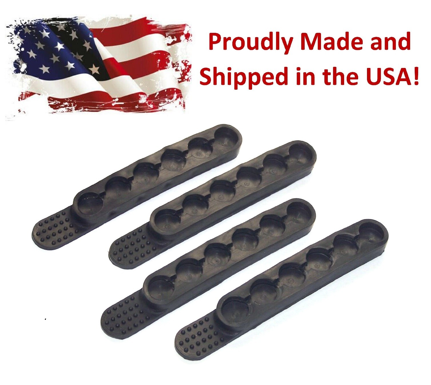 New 4 Pack Bullet Strips 38 357 6.8M 40S&W Load Your 6 Rounds Quick With Speed