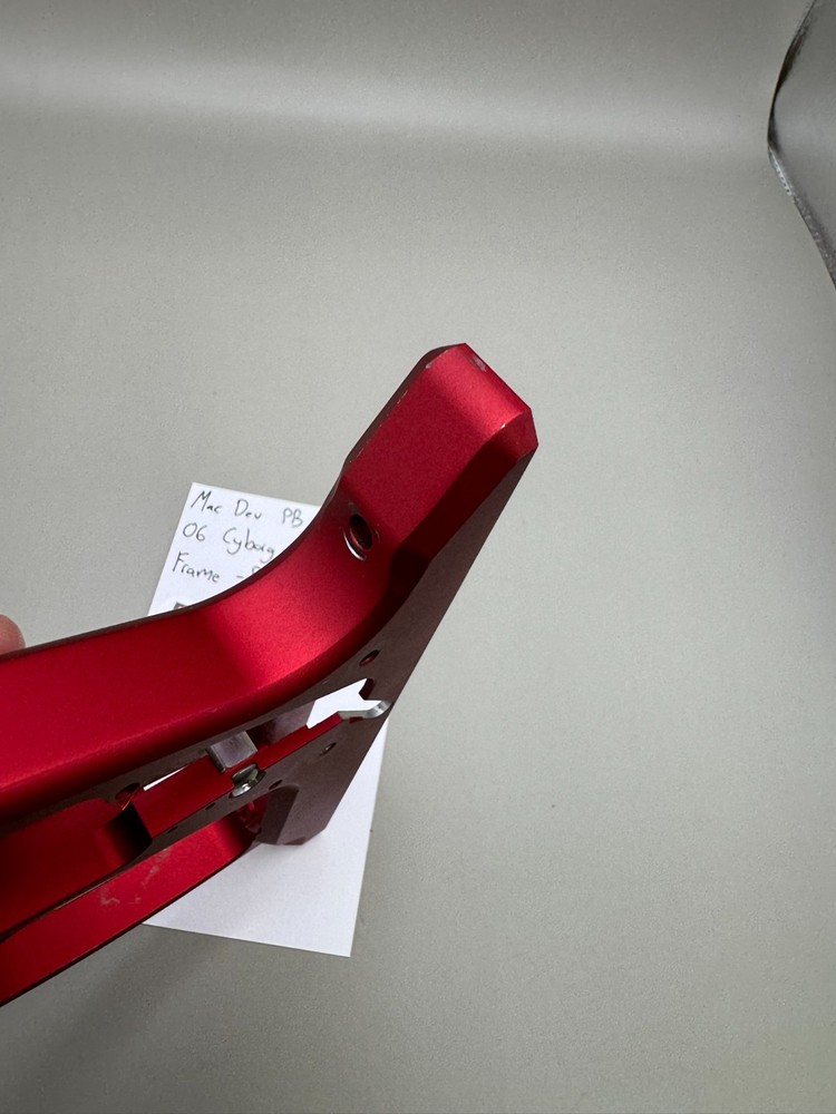 Mac Dev PB O6 Cyborg Frame-Satin Red