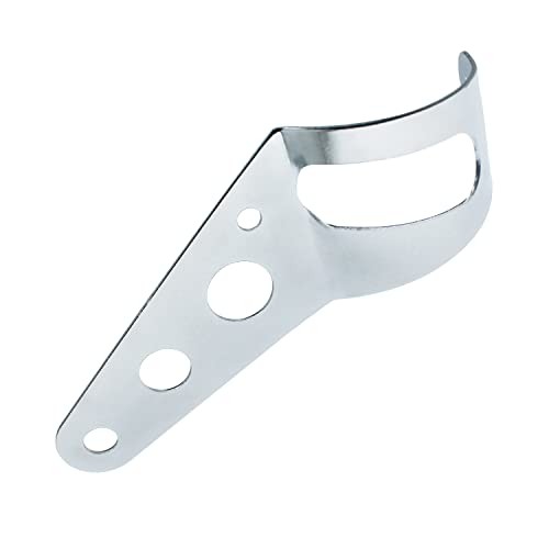 35-43mm Fork Headlight Mounting Bracket, Universal Motorcycle Headlight Chrome