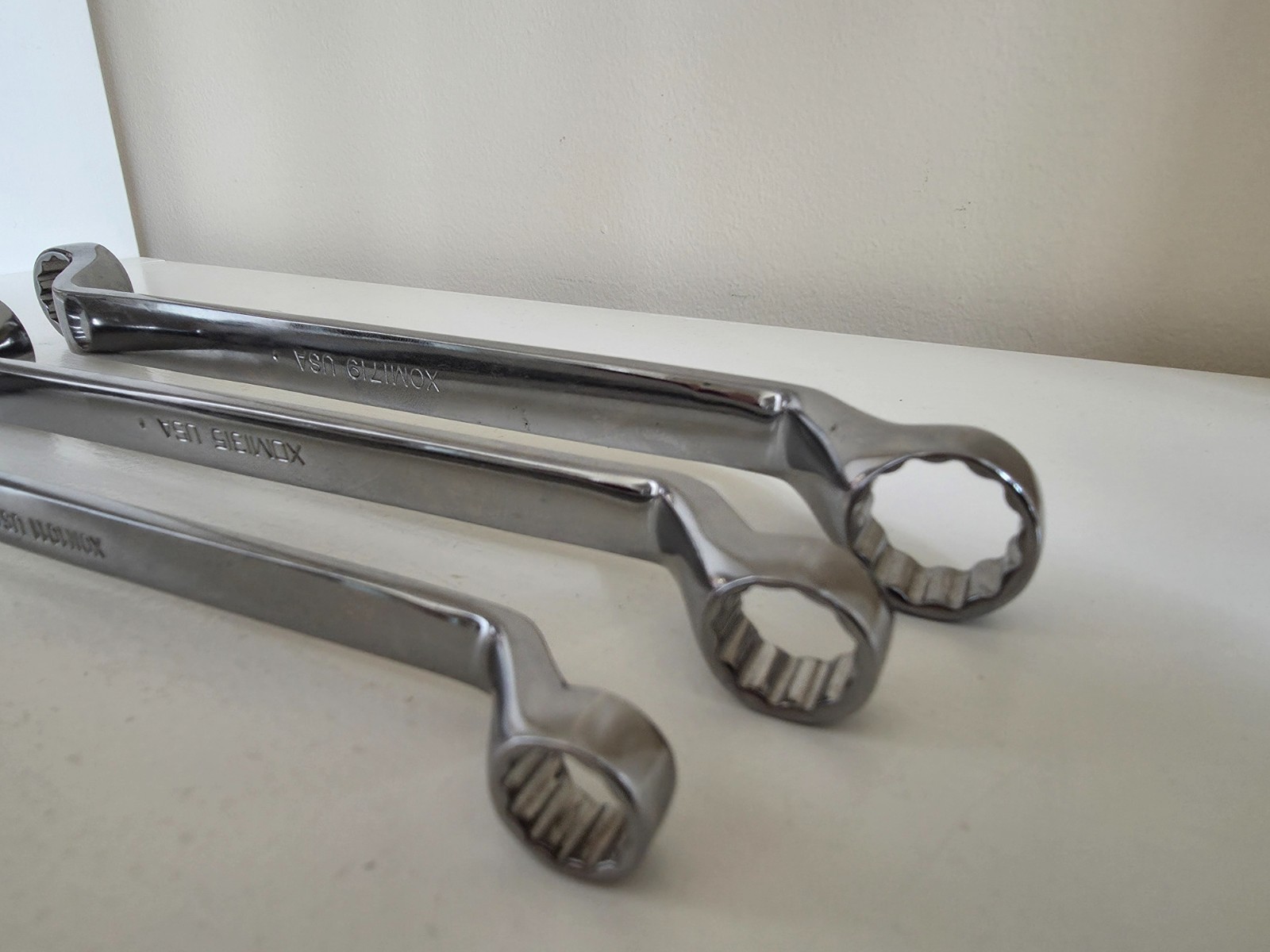 Snap-on Metric 10/11mm, 13/15mm, 17/19 Deep Offset Box End Wrench, excl. cond.