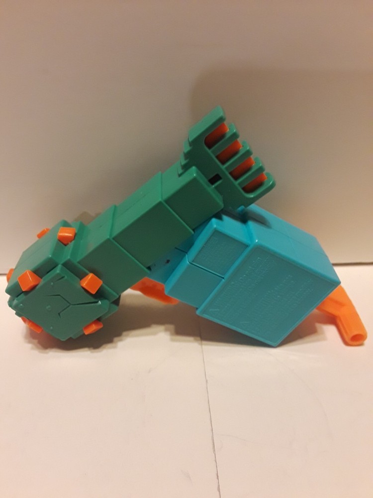 NERF Microshots Minecraft Guardian Blaster Works