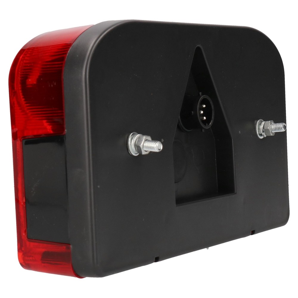 Trailer/Caravan Left Rectangular Light Replacement Lamp with Plug Indespension
