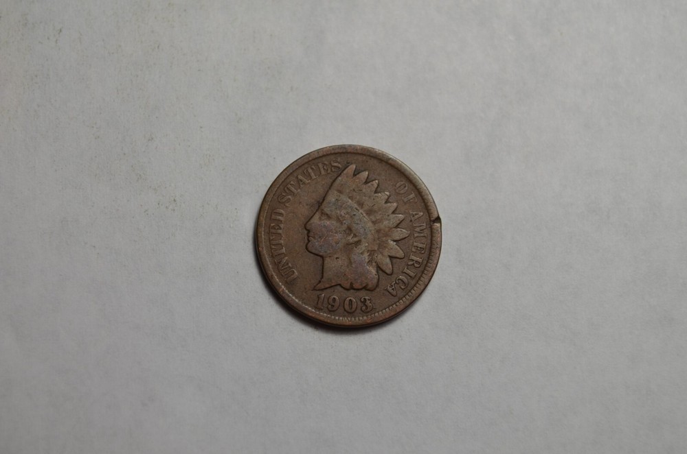 1903 INDIAN HEAD CENT GOOD CONDITION SOLID NICE OLD COIN FREE SHIPPING #45