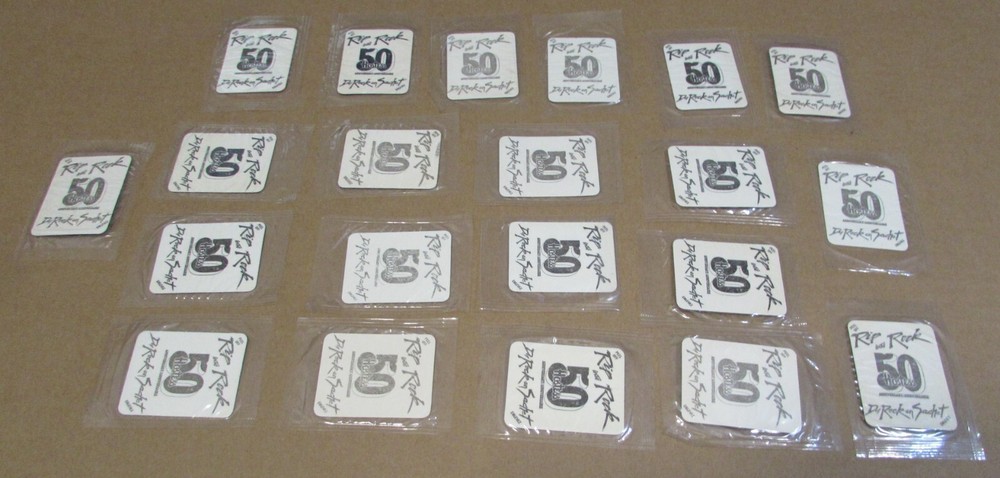 1985 Hostess Chips Rip Into Rock & Roll Stickers Complete Sealed Set