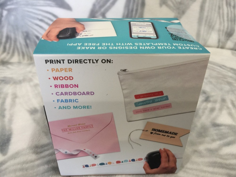 We R Memory Keepers COLOP E-mark Create Wireless Portable Handheld Printer New